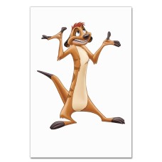 Notebooks A5 with print Timon And Pumbaa Funny Timon -