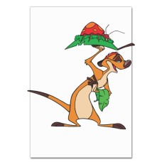 Notebooks A5 with print Timon And Pumbaa Timon With Food -