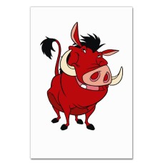 Notebooks A5 with print Timon And Pumbaa Funny Pumbaa -