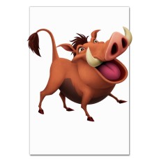 Notebooks A5 with print Timon And Pumbaa Pumbaa Smile -