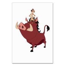 Notebooks A5 with print Timon And Pumbaa Main Heroes -
