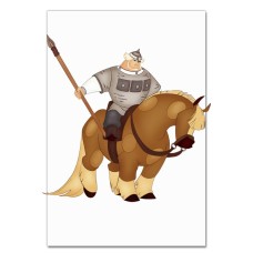 Notebooks A5 with print Three Heroes The Protagonist -