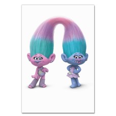 Notebooks A5 with print Trolls Little Heroes -