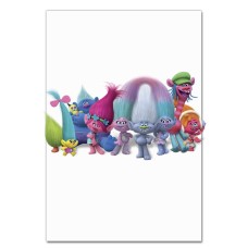 Notebooks A5 with print Trolls Main Heroes -