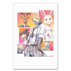Notebooks A5 with print Beastars Main Theme -