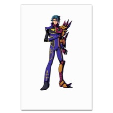 Notebooks A5 with print Code Geass Jeremia Gottobaruto -