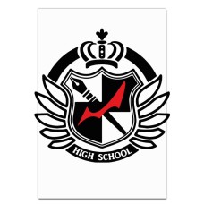 Notebooks A5 with print Danganronpa Logo -
