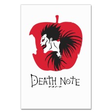 Notebooks A5 with print Death Note Ryuk Logo -