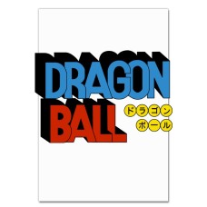 Notebooks A5 with print Dragon Ball Logo -