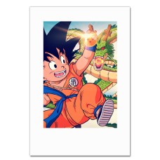 Notebooks A5 with print Dragon Ball Running Goku -