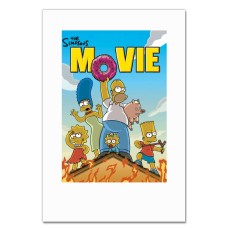 Notebooks A5 with print The Simpsons Movie -