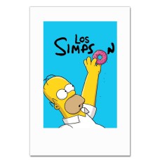 Notebooks A5 with print The Simpsons Los Simpson -