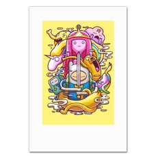 Notebooks A5 with print Adventure Time Main Characters -