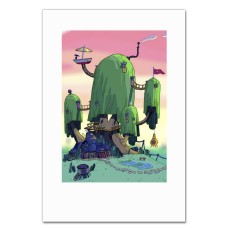 Notebooks A5 with print Adventure Time Tree House -