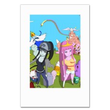 Notebooks A5 with print Adventure Time Two Princess -