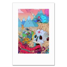 Notebooks A5 with print Adventure Time Monsters Universe -