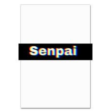 Notebooks A5 with print Senpai Logo -