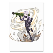 Notebooks A5 with print Sword Art Online Girl Fighter -