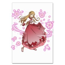 Notebooks A5 with print Sword Art Online Girl Pink Print -