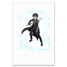 Notebooks A5 with print Sword Art Online Kirito Fighter -