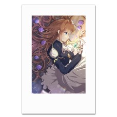 Notebooks A5 with print Violet Evergarden With Flowers -