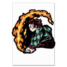 Notebooks A5 with print Demon Slayer Kimetsu No Yaiba Tanjirou Kamado -