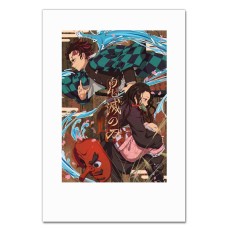 Notebooks A5 with print Demon Slayer Kimetsu No Yaiba Main Heroes -
