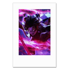 Notebooks A5 with print Demon Slayer Kimetsu No Yaiba Tanjirou Hero -
