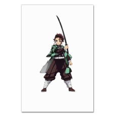 Notebooks A5 with print Demon Slayer Kimetsu No Yaiba Tanjirou Boy -