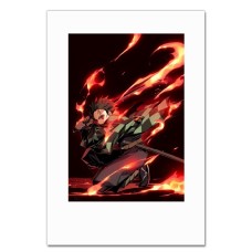 Notebooks A5 with print Demon Slayer Kimetsu No Yaiba Tanjirou Fighter -