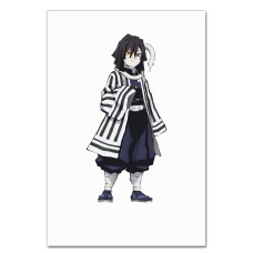 Notebooks A5 with print Demon Slayer Kimetsu No Yaiba Obanai Iguro -