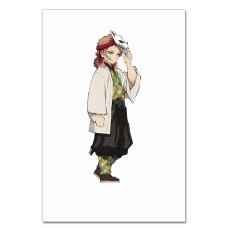 Notebooks A5 with print Demon Slayer Kimetsu No Yaiba Hero Girl -