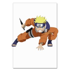 Блокнот А5 с принтом Наруто Боец -