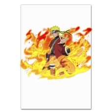 Блокнот А5 с принтом Наруто Огонь -