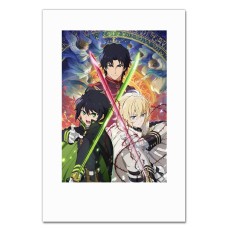 Notebooks A5 with print Owari No Seraph Main Theme -