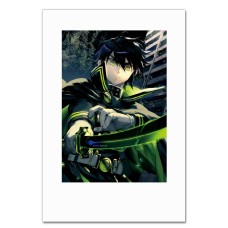 Notebooks A5 with print Owari No Seraph Yuichiro Hyakuya Hero -
