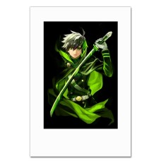 Notebooks A5 with print Owari No Seraph Yuichiro Hyakuya -