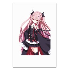 Notebooks A5 with print Owari No Seraph Krul Tepes Girl -