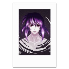 Notebooks A5 with print Ghost In The Shell Motoko Kusanagi Art -