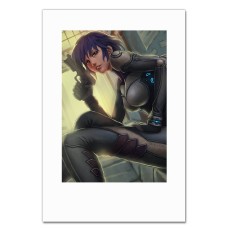 Notebooks A5 with print Ghost In The Shell Hero Motoko Kusanagi -