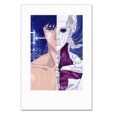Notebooks A5 with print Ghost In The Shell Motoko Kusanagi Print -