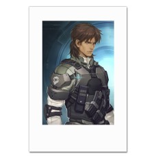 Notebooks A5 with print Ghost In The Shell Hero -