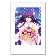 Notebooks A5 with print Date A Live Delicious Print -