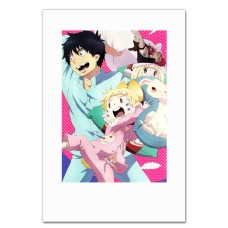 Notebooks A5 with print Blue Exorcist Funny Print -