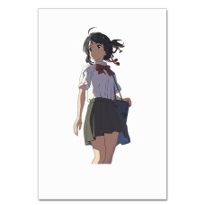 Notebooks A5 with print Your Name Mitsuha Miyamizu -