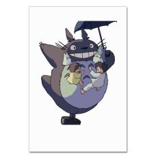 Notebooks A5 with print Tonari No Totoro Heroes -