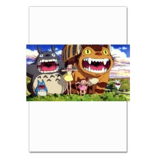 Notebooks A5 with print Tonari No Totoro Monsters -