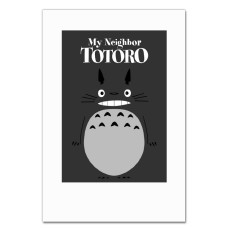Notebooks A5 with print Tonari No Totoro Grey Print -