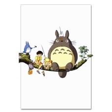 Notebooks A5 with print Tonari No Totoro Main Heroes -