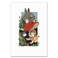 Notebooks A5 with print Tonari No Totoro Amazing Heroes -